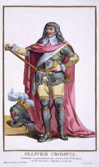 1780 أوليفر كرومويل (1599-1658) بواسطة بيير دوفلوس